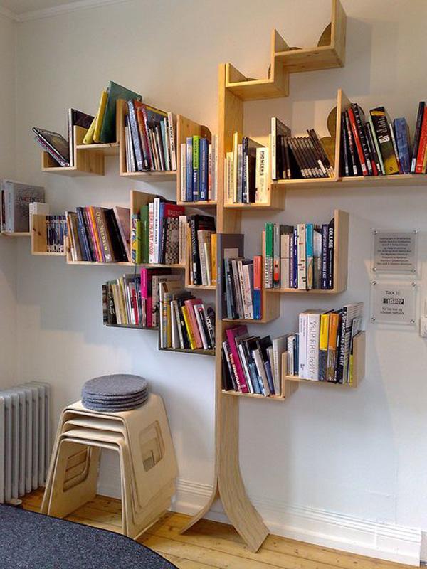 60 Creative Bookshelf Ideas Cuded