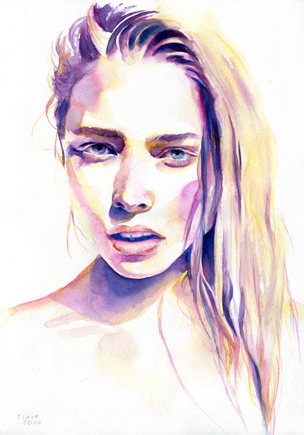 Watercolor Paintings by Cora and Tiana | Art and Design