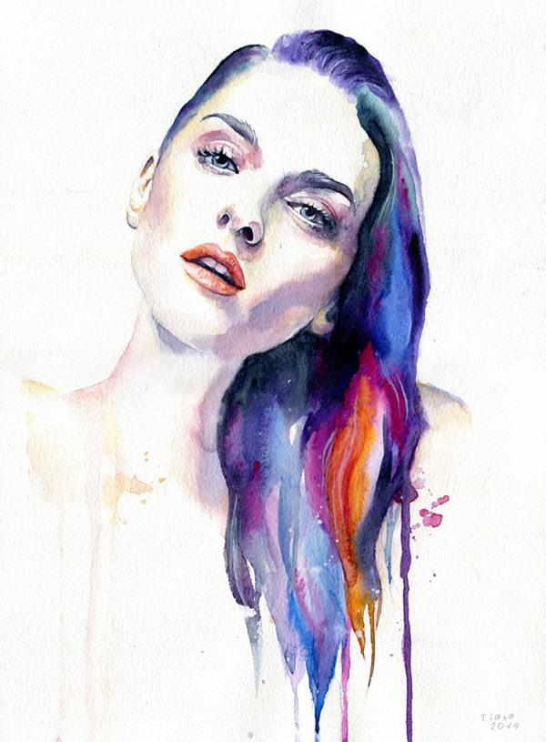 Watercolor Paintings by Cora and Tiana | Art and Design