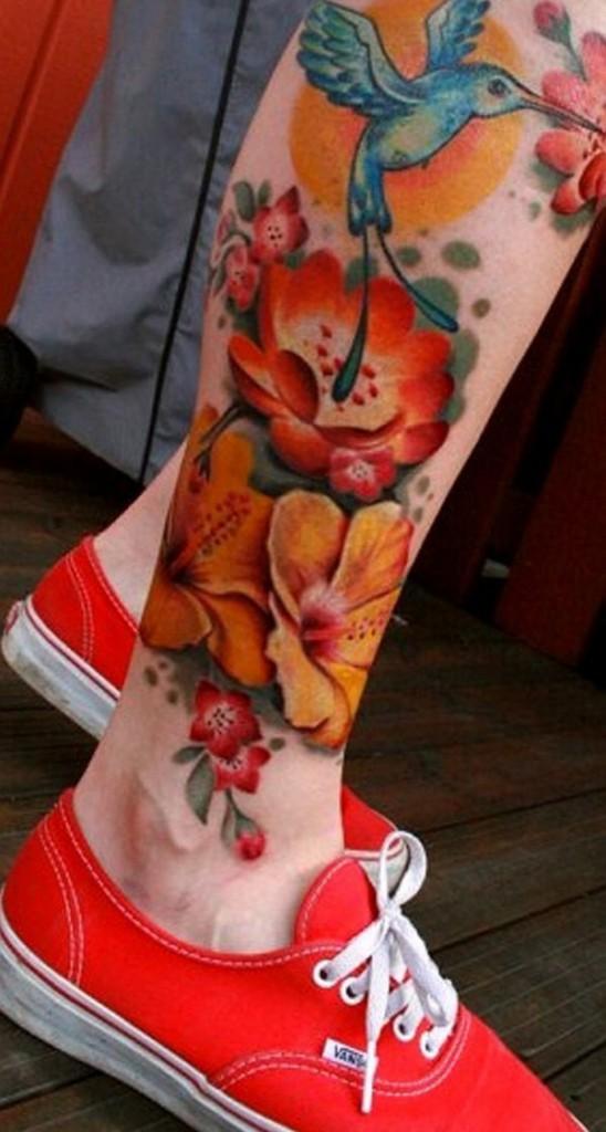 50+ Examples of Colorful Tattoos | Art and Design