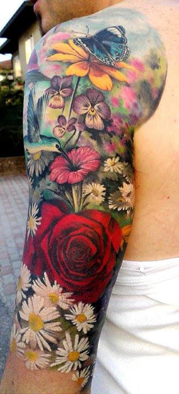 50+ Examples of Colorful Tattoos | Art and Design