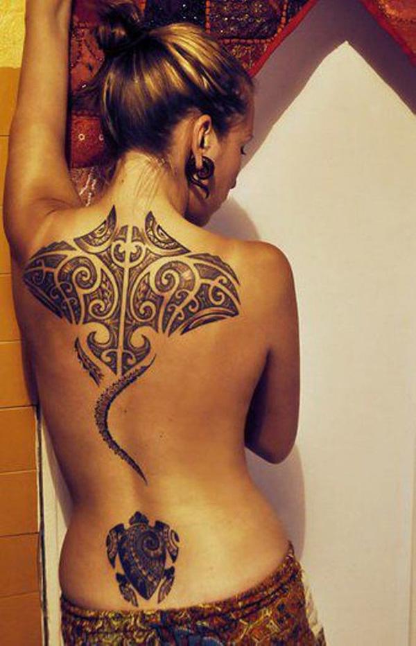 Polynesian/ Maori back tattoo. Love my new ink!!!!! | Diseños de tatuaje  maorí, Tatuaje polinesio, Tatuaje tahitiano