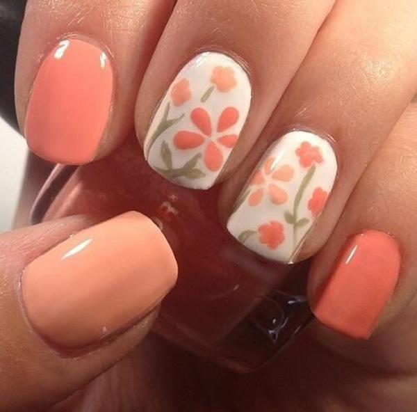 45 Warm Nails Perfect For Spring Art And Design