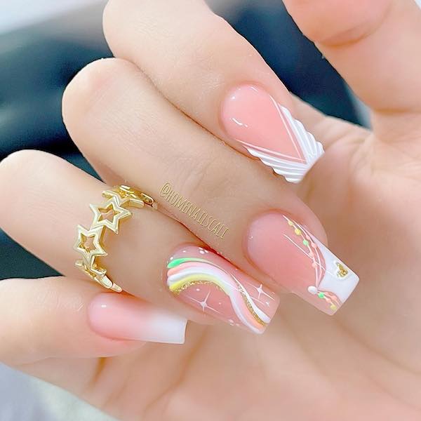 Trendy Spring Nails Ideas 2024 | Cute Springtime Fingernail Colors | Unique  Gel Manicure Art Designs