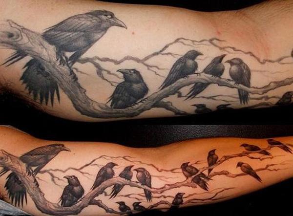 Realism Dark Raven , made by Boris Illsev in Hannover, Germany : r/tattoos