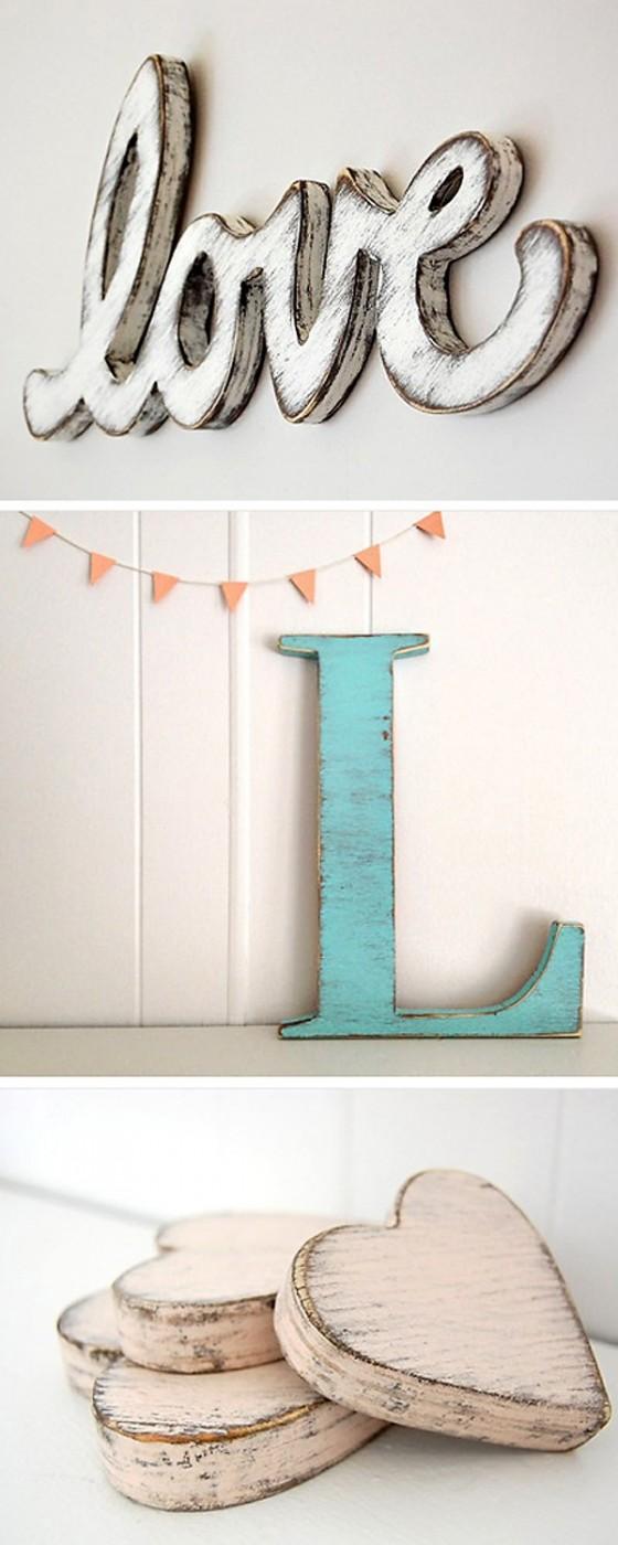 35 Creative DIY Letters in Life | Art and Design