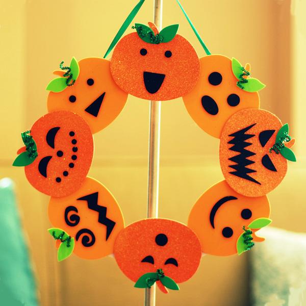 pumpkin wreath