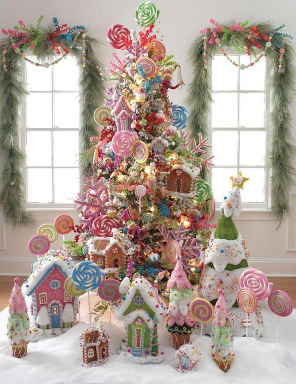 candyland christmas outdoor decorations ideas