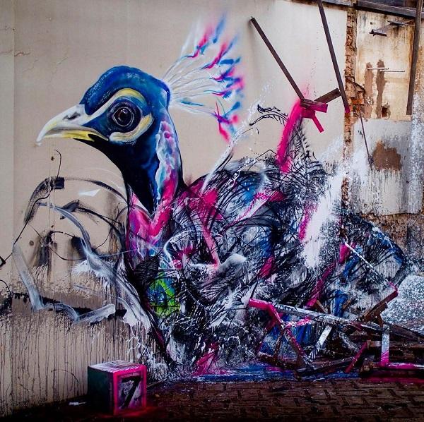 Bird Street Art by L7m | Art and Design