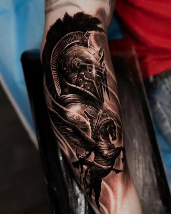 Warriors tattoo by John Pohl | Post 10449