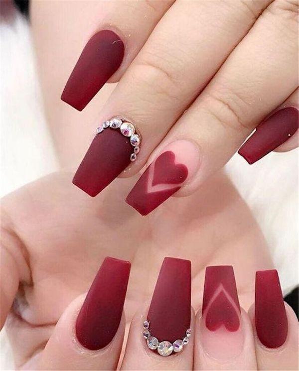 Easy Valentine's Nails To Try - Megan and Wendy