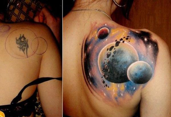 55 Incredible Cover Up Tattoos Before And After Cuded