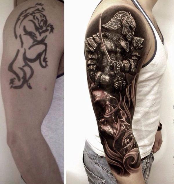 91 Creative CoverUp Tattoo Ideas That Show A Bad Tattoo Is Not The End Of  Life  Bored Panda