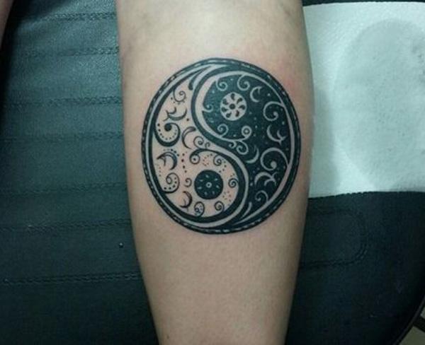 80 Mysterious Yin Yang Tattoo Designs | Art and Design