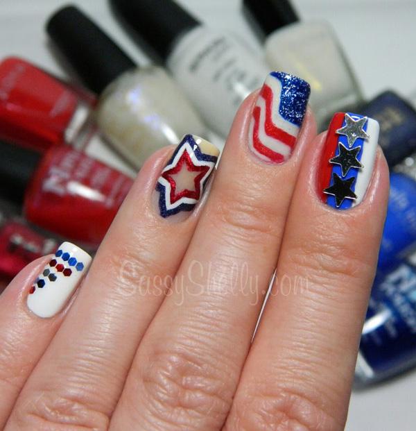 45 Fourth of July Nail Art Ideas | Art and Design