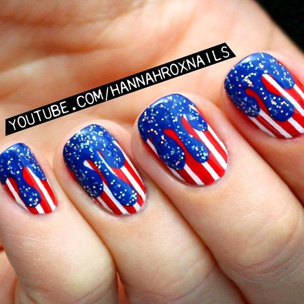 45 Fourth of July Nail Art Ideas | Art and Design