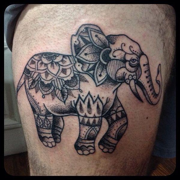 Men's and Women's Temporary Beutiful Elephant Tattoo : Amazon.in: Beauty