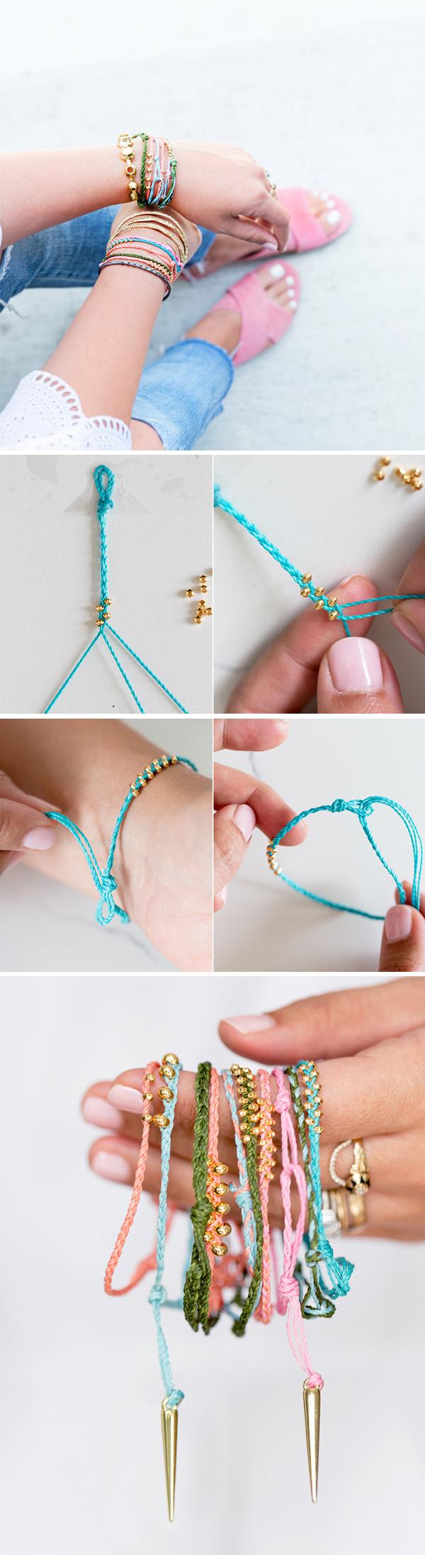 25+ DIY Friendship Bracelet Ideas - Happiness is Homemade