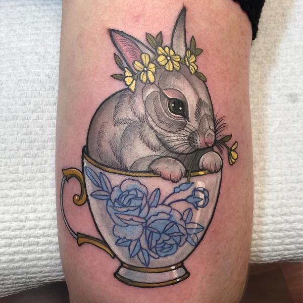 51 Rabbit Tattoo Designs to Embrace Your Inner Free Spirit  Psycho Tats