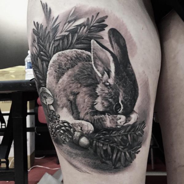 Share 79 bunny tattoo men best  ineteachers