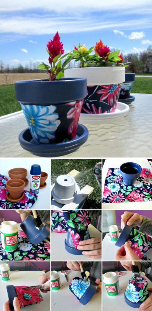 40 DIY Flower Pot Ideas Art And Design   Diy Flower Pot Collage 500x1024 