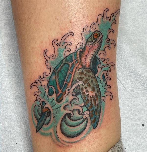 Turtle Tattoo Design and Meaning – Tattoos Wizard Designs