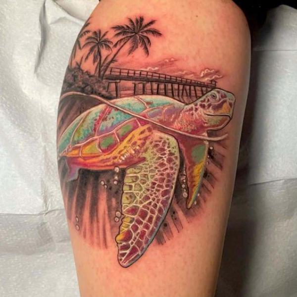 Pin by Nikki Turtle on tats | Turtle tattoo designs, Tortoise tattoo, Baby  tattoos
