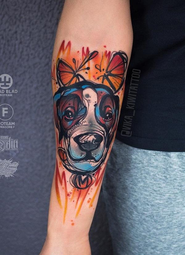The 10 Coolest Yorkshire Terrier Tattoo Designs In The World  SonderLives