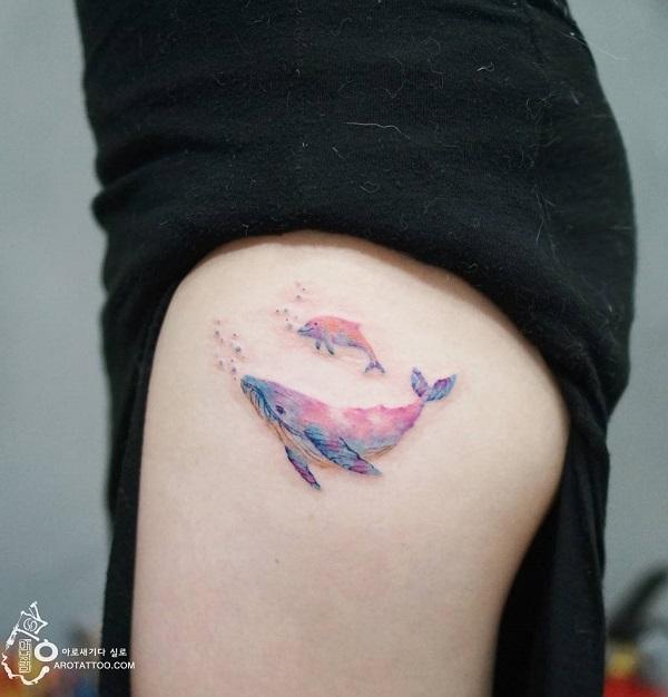 Whale Tattoo Images  Browse 6347 Stock Photos Vectors and Video  Adobe  Stock