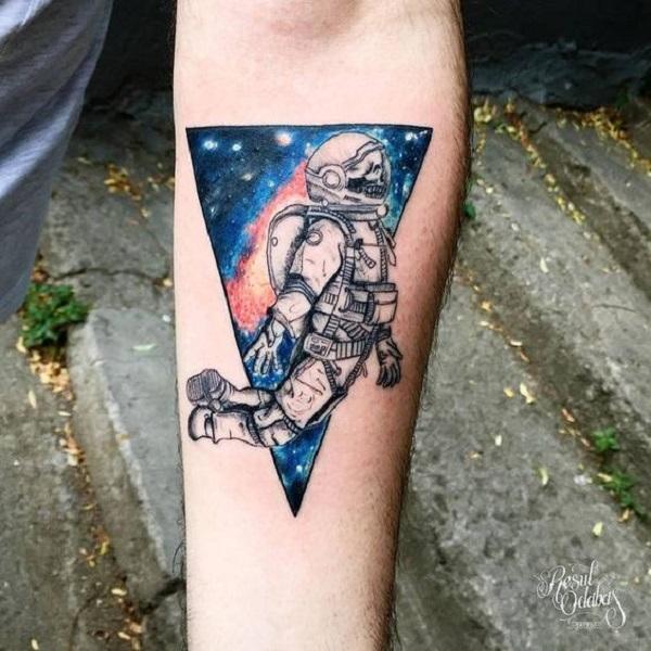 Astronaut tattoo Vector Art Stock Images  Depositphotos