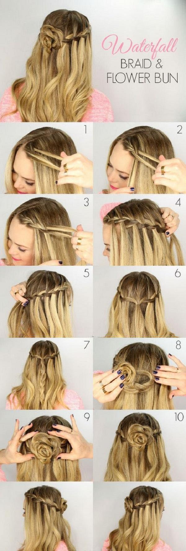 25 Easy Hairstyles for long hair | Art and Design