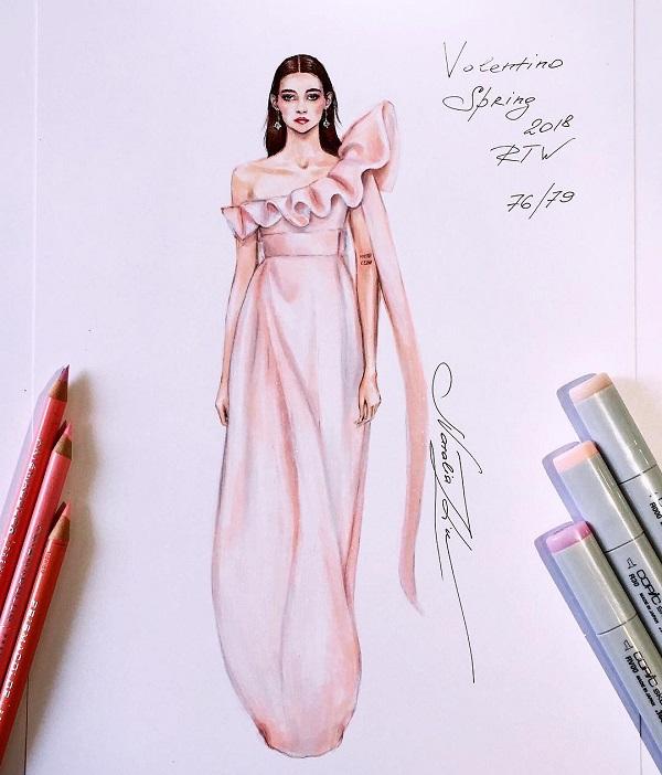 Fashion Illustrations by Natalia Zorin Liu | Art and Design