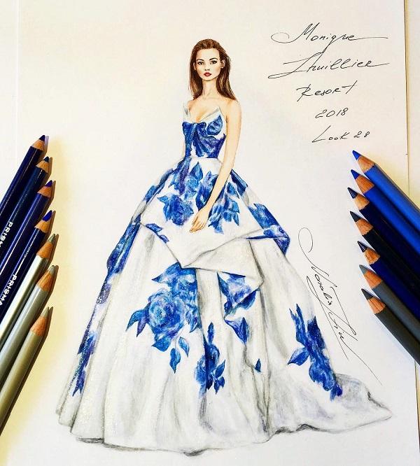 Fashion Illustrations by Natalia Zorin Liu | Art and Design