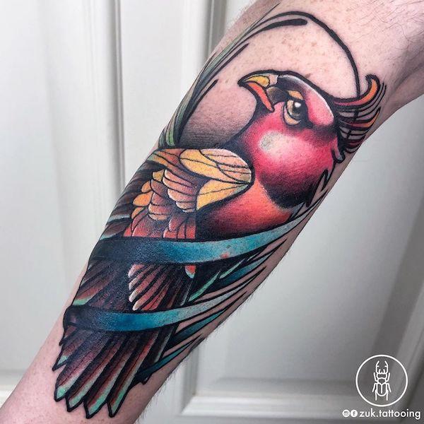raphaelbarrostattoo realistic parrot tattoo | laricher23's Blog