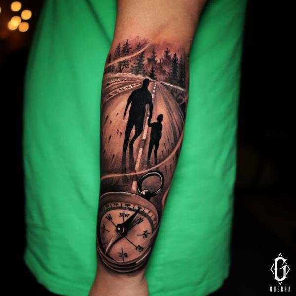 Polaroid-family-arm-tattoo-1 by NeckBoneInkTattoo on DeviantArt