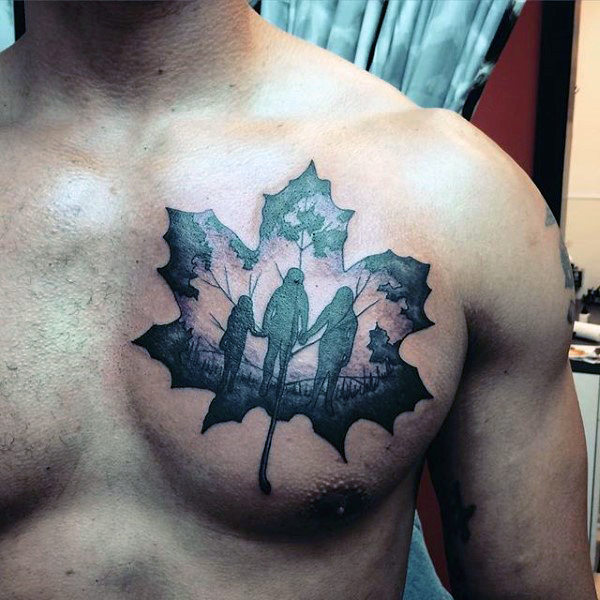 17 Cool Chest Tattoo Ideas for Men