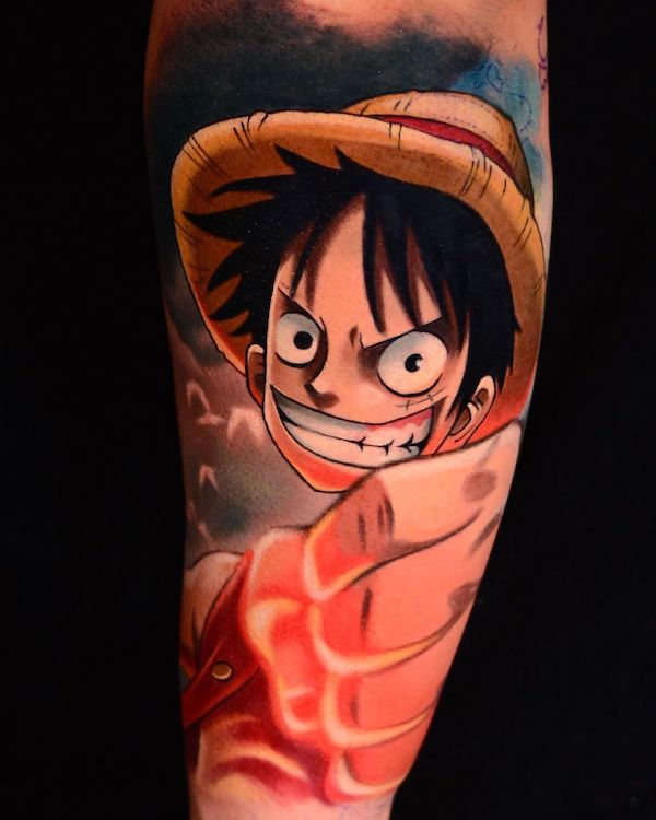 50 Unique Anime Tattoo Designs | Art and Design