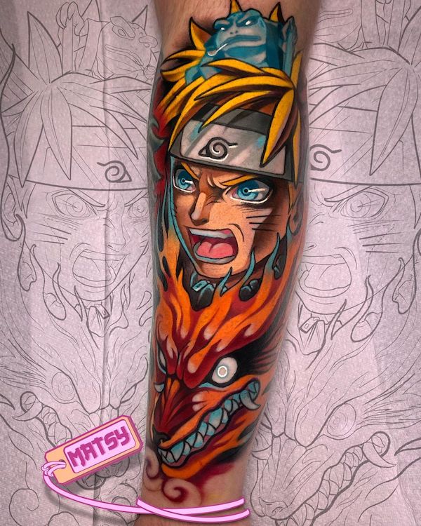 Awesome #naruto tattoos done by @brittanyarizonatattoos To submit your work  use the tag #animemasterink And don't forget to share our page… | Instagram