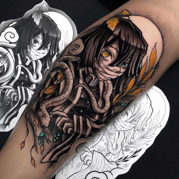 100 Amazing Anime Tattoos