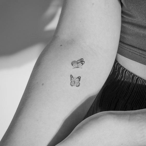 Abstract Minimalist Tree Tattoo Design – Tattoos Wizard Designs