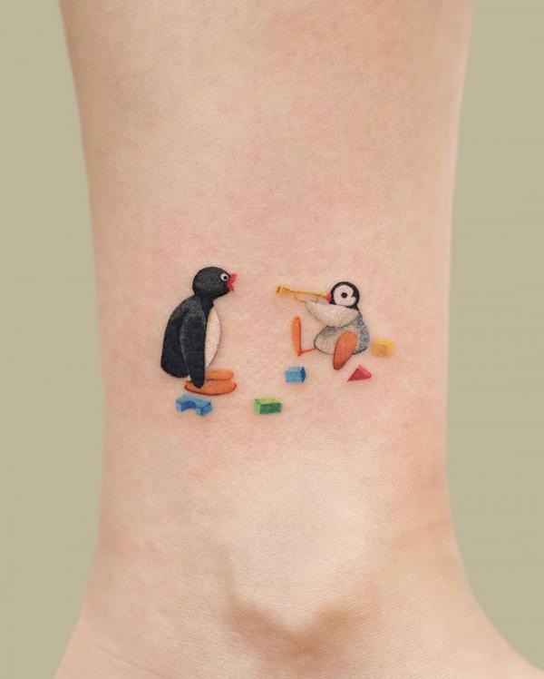 small penguin tattooTikTok Search