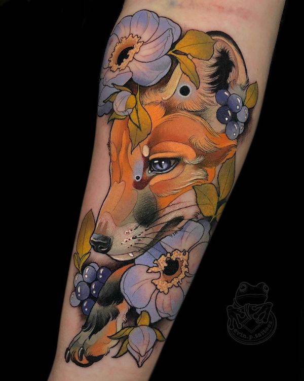 Color Fox - ArtWear Tattoo