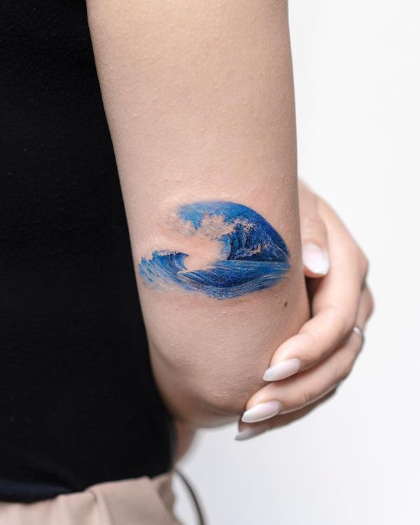 Waves Tattoo | Temporary Tattoos Tagged 