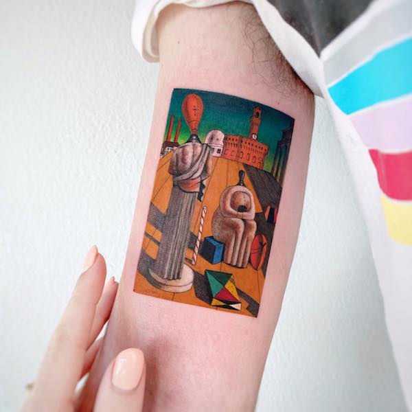 From Canvas to Body: Classic Paintings Tattoos Reimagined | Art and Design