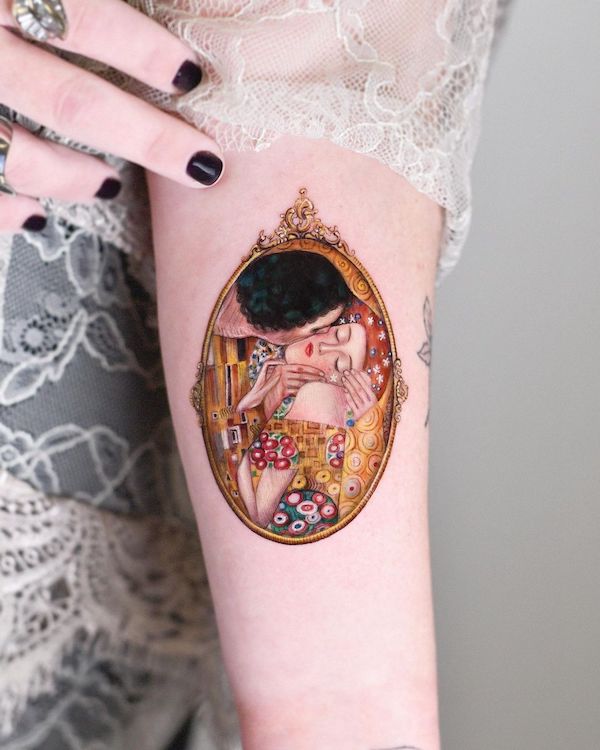 Artsy Tattoos Inspired by Classic Art  DailyArt Magazine