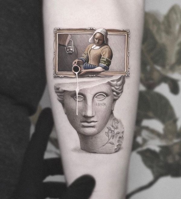 Tattoos Inspired by Michelangelo