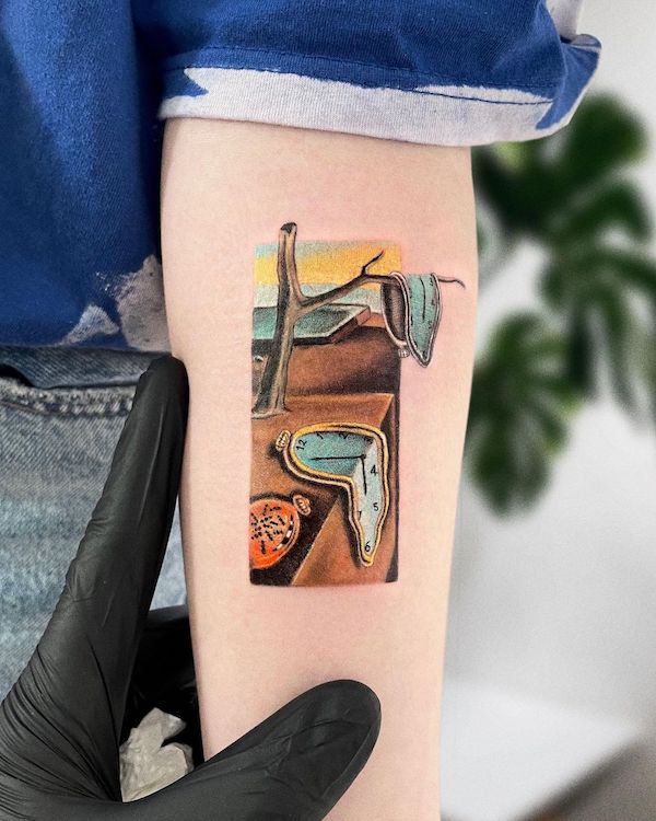 The Persistence of Memory, Fine Art-Inspired Tattoos - (Page 5)