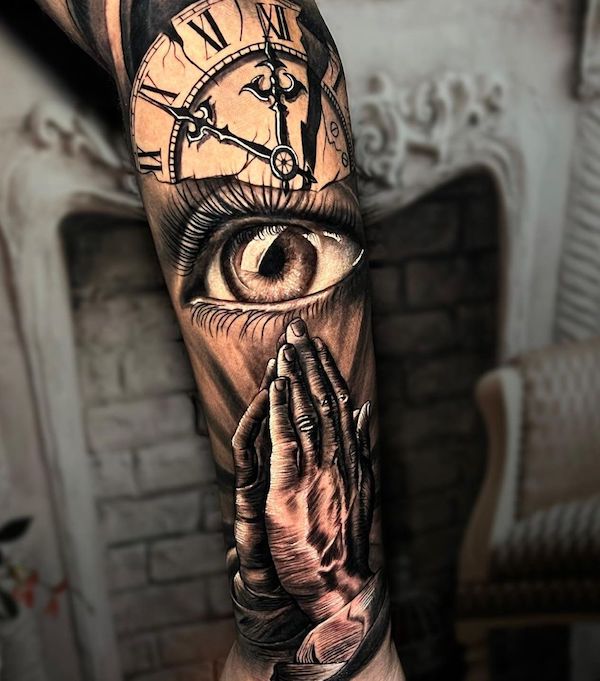 101 Amazing Praying Hands Tattoo Ideas You Will Love  Outsons