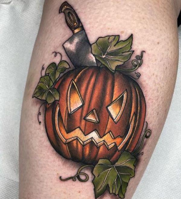 Fox & Moon Tattoo | Halloween flash by @cheriebuttons !! 🎃 so many cuties  to choose from! Whose your fav? 🪱✨🫶 LIMITED SPOTS - contact Cherie  direc... | Instagram