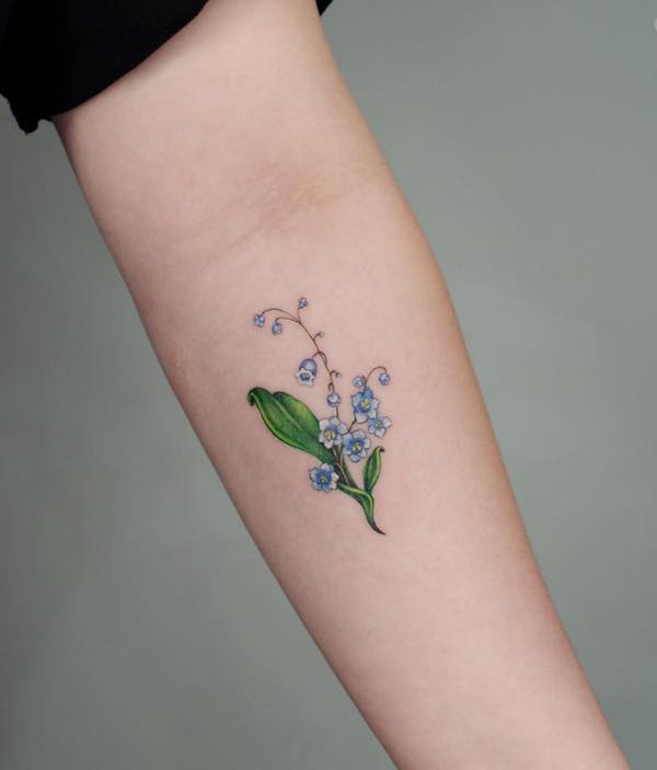 The Enchanting Beauty of Lily of the Valley Tattoos Art and Design